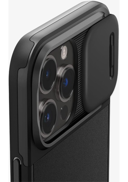 iPhone 14 Pro Kılıf Optik Armor MagFit MagSafe özellikli Black - ACS04993
