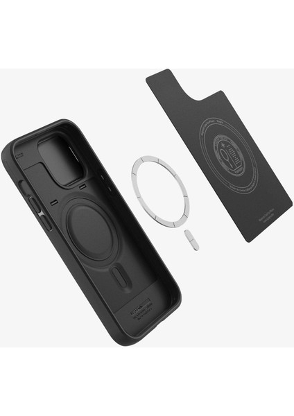 iPhone 14 Pro Kılıf Optik Armor MagFit MagSafe özellikli Black - ACS04993