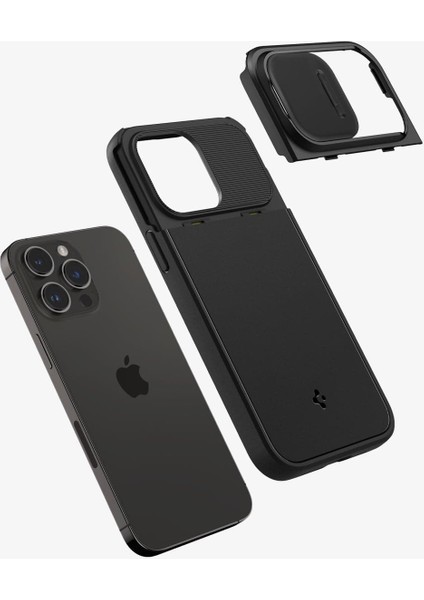 iPhone 14 Pro Kılıf Optik Armor MagFit MagSafe özellikli Black - ACS04993