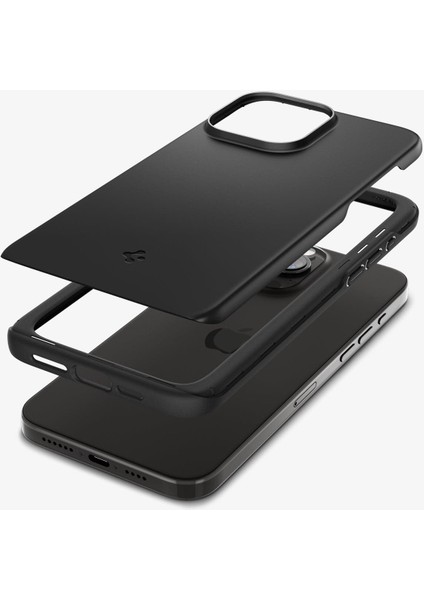 iPhone 15 Pro Kılıf Thin Fit Black - ACS06686