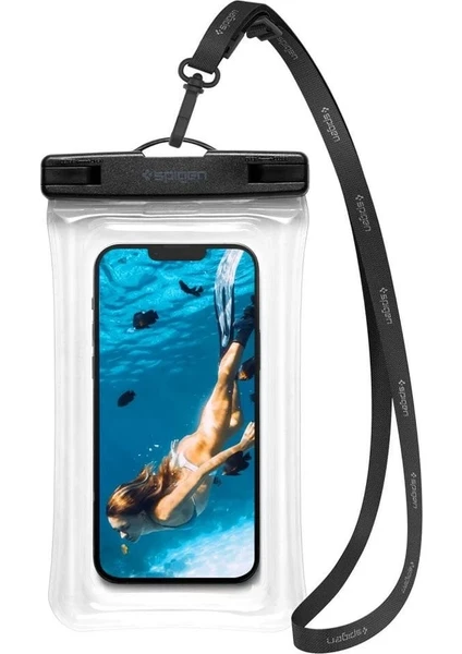 Aqua Shield Floating WaterProof iPX8 Sertifikalı Su Geçirmez Yüzer Kılıf A610 Crystal Clear - AMP04530