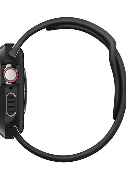 Apple Watch 41mm/40mm (Seri 9/8/SE2/7/6/SE/5/4) Kılıf Rugged Armor Black - 061CS24480