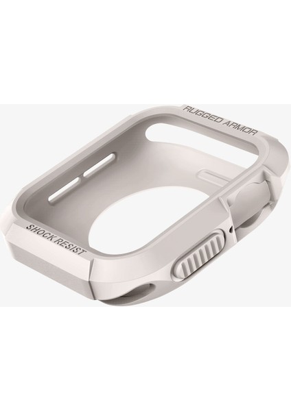Apple Watch 45mm/44mm (Seri 9/8/SE2/7/6/SE/5/4) Kılıf Rugged Armor Dune Beige - ACS07379