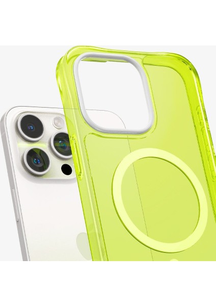 Ciel by CYRILL iPhone 15 Pro Max Kılıf Ultra Sheer Mag MagSafe özellikli Lime - ACS06630