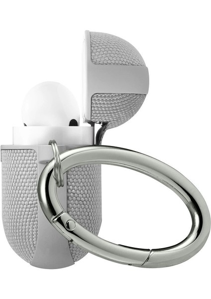 Apple AirPods Pro (1.nesil) ile Uyumlu Kılıf Urban Fit Dokuma Gray - ASD00573