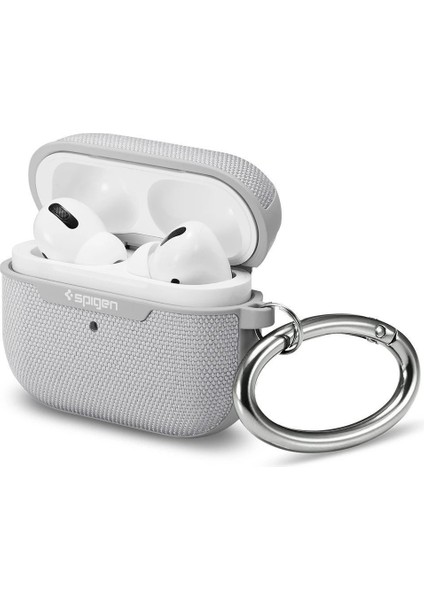 Apple AirPods Pro (1.nesil) ile Uyumlu Kılıf Urban Fit Dokuma Gray - ASD00573