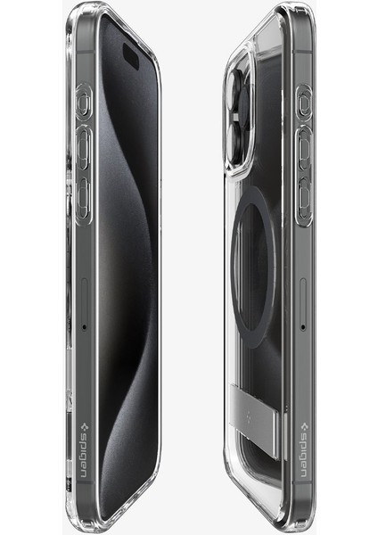 iPhone 15 Pro Kılıf Ultra Hybrid S MagFit MagSafe özellikli Graphite - ACS06723