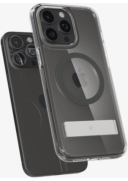 iPhone 15 Pro Kılıf Ultra Hybrid S MagFit MagSafe özellikli Graphite - ACS06723