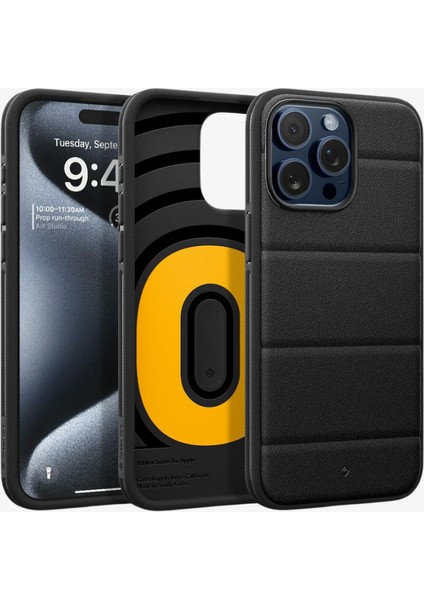 Caseology iPhone 15 Pro Kılıf Athlex Active Black - ACS06758