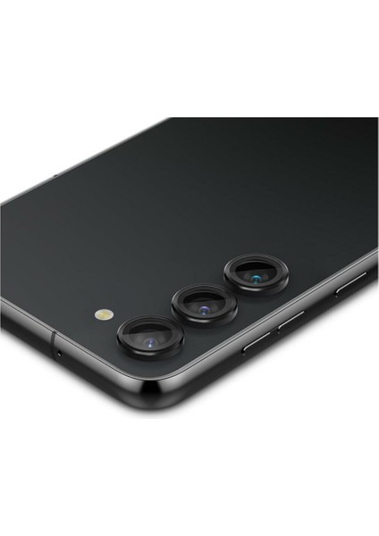 Galaxy S23 Plus / S23 Kamera Lens Camı Koruyucu Glas.tR EZ Fit Optik Pro (2 Adet) Black - AGL05962