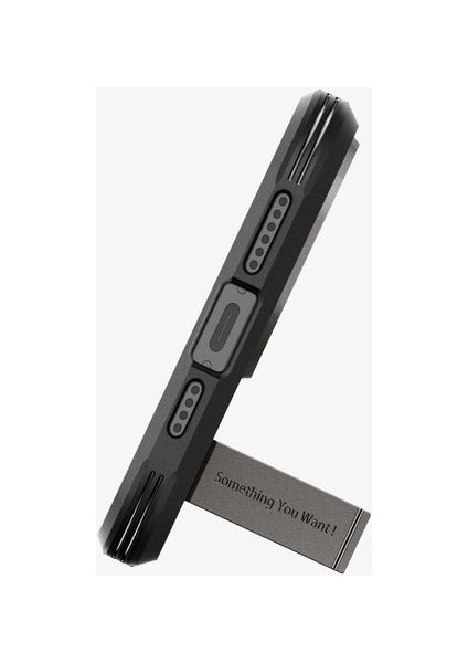 iPhone 15 Pro Kılıf Tough Armor MagFit MagSafe özellikli Gunmetal - ACS06732