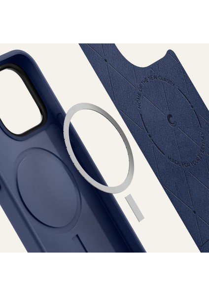 Ciel by CYRILL iPhone 15 Pro Kılıf Kajuk Mag MagSafe özellikli Navy Blue - ACS07092