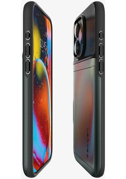 iPhone 15 Pro Max Kılıf Slim Armor CS Abyss Green - ACS06592