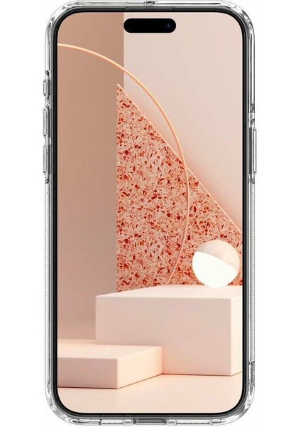 Caseology iPhone 15 Pro Kılıf Capella Mag MagSafe özellikli Clear White - ACS06757 modelleri