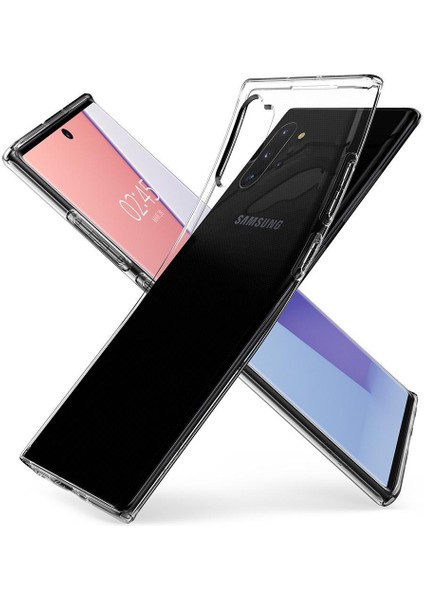 Galaxy Note 10 Plus Kılıf Liquid Crystal Clear 4 Tarafı Tam Koruma - 627CS27327