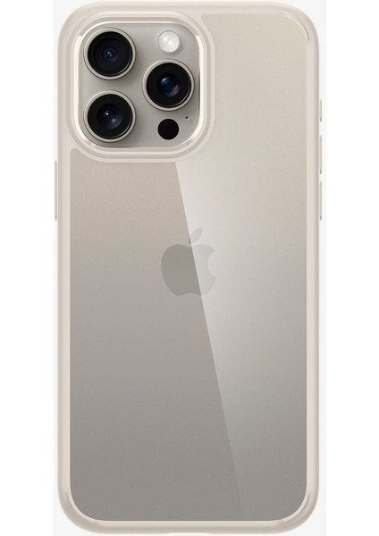iPhone 15 Pro Max Kılıf Ultra Hybrid Natural Titanium - ACS07209