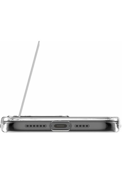 Caseology iPhone 15 Pro Kılıf Capella Mag MagSafe özellikli Clear White - ACS06757