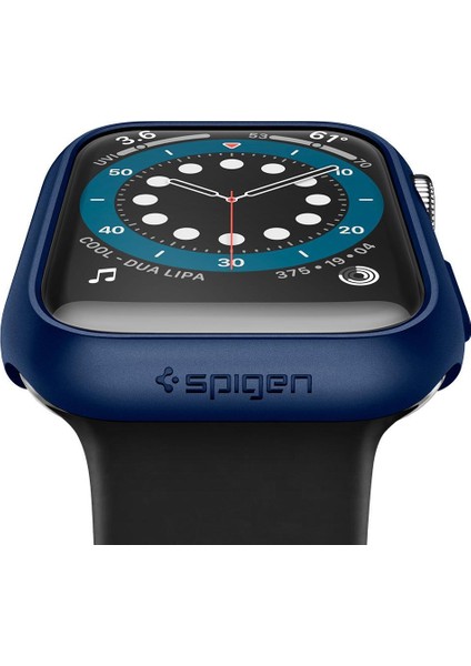 Apple Watch 44mm (Seri SE2/6/SE/5/4) Kılıf Thin Fit Metallic Blue - ACS02223