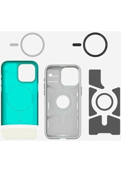 iPhone 15 Pro Kılıf Classic C1 iMac G3 Design MagFit MagSafe özellikli Bondi Blue - ACS06743