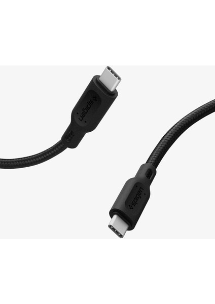 USB-C to USB-C 1.5 Metre Örgü Kablo 60W Güç / PPS 2.0 Super Hızlı Şarj / Data Type-C Ekstra Dayanıklı DuraSync C11C1 Black - 000CA25702