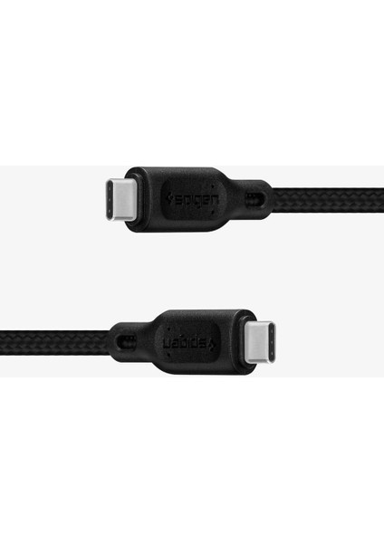 USB-C to USB-C 1.5 Metre Örgü Kablo 60W Güç / PPS 2.0 Super Hızlı Şarj / Data Type-C Ekstra Dayanıklı DuraSync C11C1 Black - 000CA25702