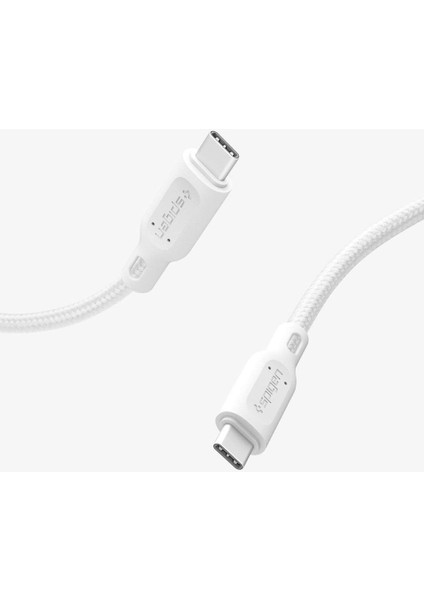 USB-C to USB-C 1.5 Metre Örgü Kablo 60W Güç / PPS 2.0 Super Hızlı Şarj / Data Type-C Ekstra Dayanıklı DuraSync C11C1 White - 000CA25703