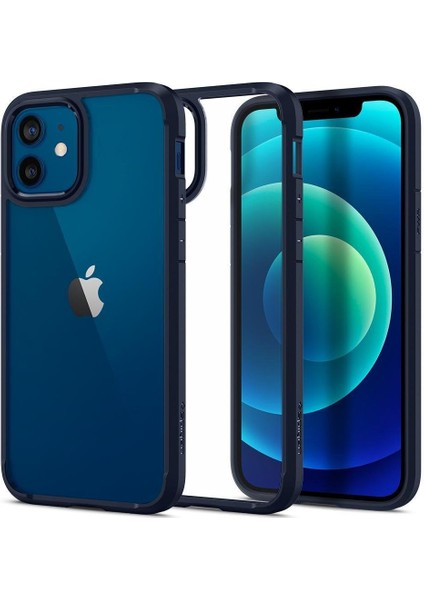 iPhone 12 / 12 Pro ile Uyumlu Kılıf Ultra Hybrid Matte Black - ACS01703 modelleri
