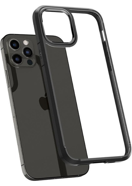iPhone 12 / 12 Pro ile Uyumlu Kılıf Ultra Hybrid Matte Black - ACS01703 indirimleri