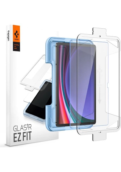Galaxy Tab S10 FE / Tab S9 FE Cam Ekran Koruyucu Kolay Kurulum GLAS.tR EZ Fit Slim HD - AGL07000