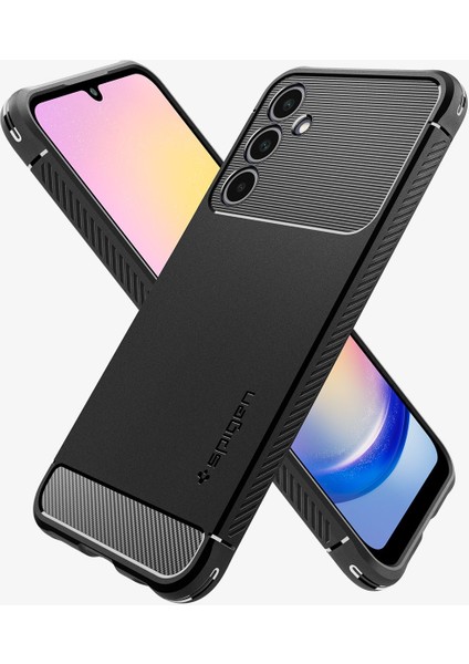Galaxy A25 Kılıf Rugged Armor Matte Black - ACS06831