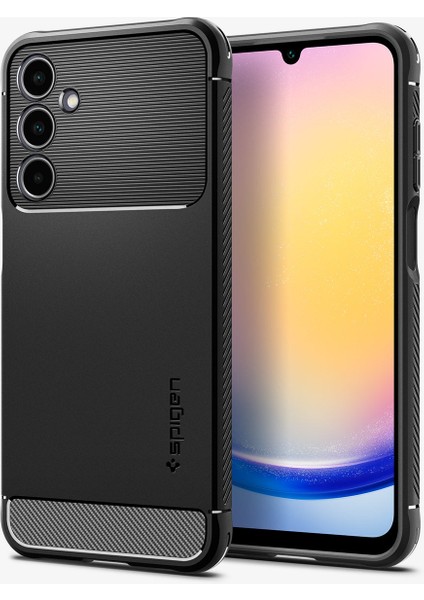 Galaxy A25 Kılıf Rugged Armor Matte Black - ACS06831