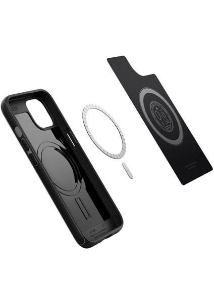 iPhone 14 / iPhone 13 Kılıf Core Armor MagFit MagSafe özellikli Matte Black - ACS04676