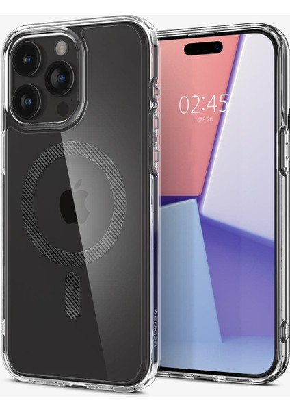 iPhone 15 Pro Kılıf Ultra Hybrid MagFit MagSafe özellikli Carbon Fiber - ACS06717 fiyatları