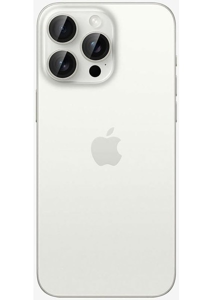 iPhone 16 Pro Max / 16 Pro / 15 Pro Max / 15 Pro / 14 Pro Max / 14 Pro Kamera Lens Camı Koruyucu Kolay Kurulum GLAS.tR EZ Fit Optik Pro (2 Adet) White Titanium - AGL07165