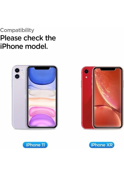 iPhone 11 / iPhone XR Privacy Hayalet Cam Ekran Koruyucu Kolay Kurulum AlignMaster - AGL00103