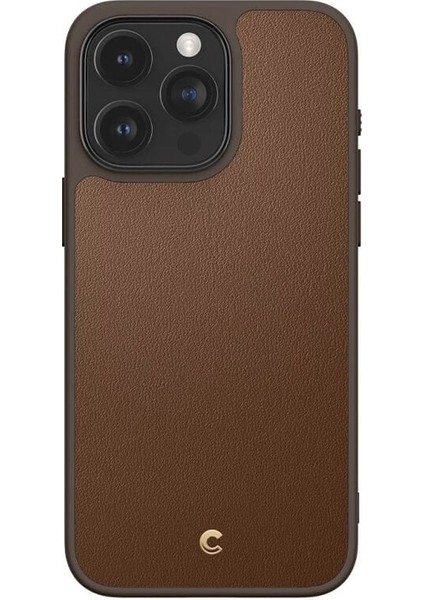 Ciel by CYRILL iPhone 15 Pro Max Kılıf Kajuk Mag MagSafe özellikli Saddle Brown - ACS06634