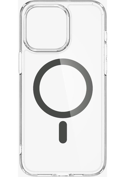 iPhone 15 Pro Kılıf Ultra Hybrid MagFit MagSafe özellikli Graphite - ACS06716