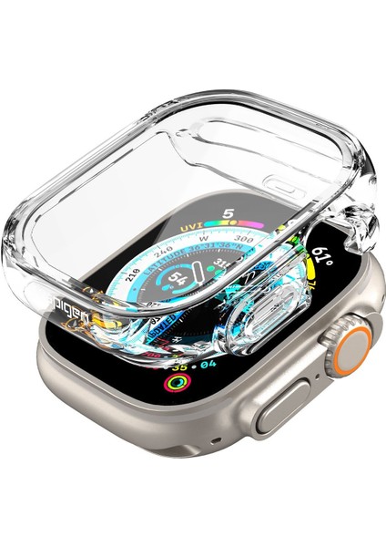 Apple Watch 49mm (Ultra 2/1) Kılıf Ultra Hybrid Crystal Clear - ACS05459 modelleri