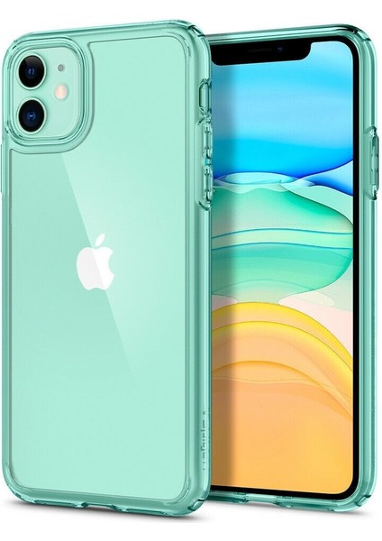 iPhone 11 Kılıf Ultra Hybrid Green Crystal - ACS00406