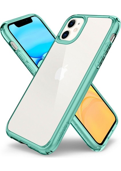 iPhone 11 Kılıf Ultra Hybrid Green Crystal - ACS00406