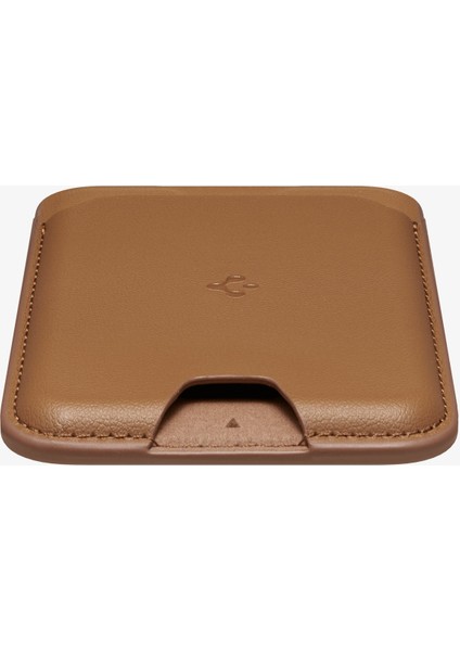 MagFit iPhone için MagSafe özellikli 3 Kartlı Manyetik Cüzdan Valentinus Wallet Brown - AFA05804