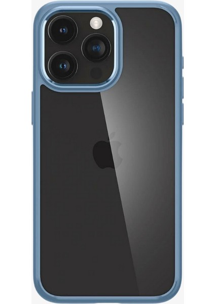 iPhone 15 Pro Max Kılıf Crystal Hybrid Sierra Blue - ACS06447