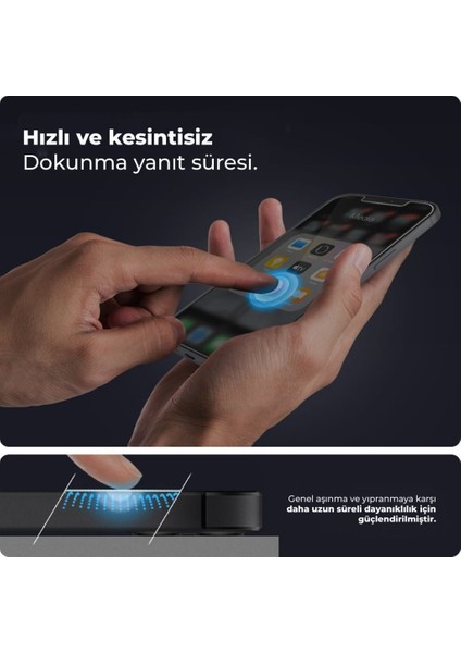 iPhone 12 Pro Max Cam Ekran Koruyucu GLAS.tR Slim HD - AGL01467 modelleri