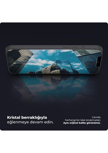 iPhone 12 Pro Max Cam Ekran Koruyucu GLAS.tR Slim HD - AGL01467 indirimleri