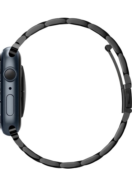 Apple Watch 42mm Seri 10 - 41mm Seri 9/8/7 - 40mm Seri SE2/SE/6/5/4 Kordon Kayış Band Modern Fit Black - AMP04803 fırsatları