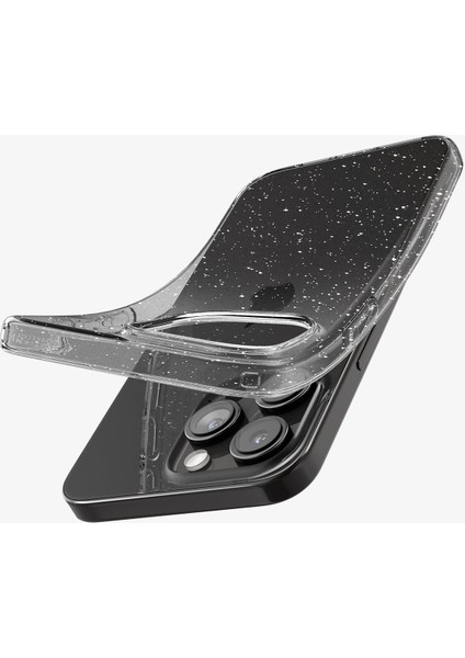 iPhone 15 Pro Kılıf Liquid Crystal Glitter Crystal Quartz - ACS06701