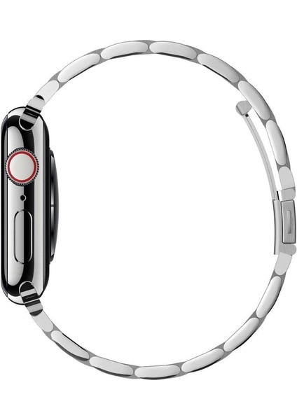 Apple Watch 42mm Seri 10 - 41mm Seri 9/8/7 - 40mm Seri SE2/SE/6/5/4 Kordon Kayış Band Modern Fit Silver - 061MP25943 fiyatları