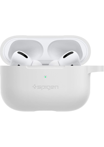 AirPods Pro (1.nesil) ile Uyumlu Kılıf Silicone Fit (Silikon) White - ASD00534 fiyatları