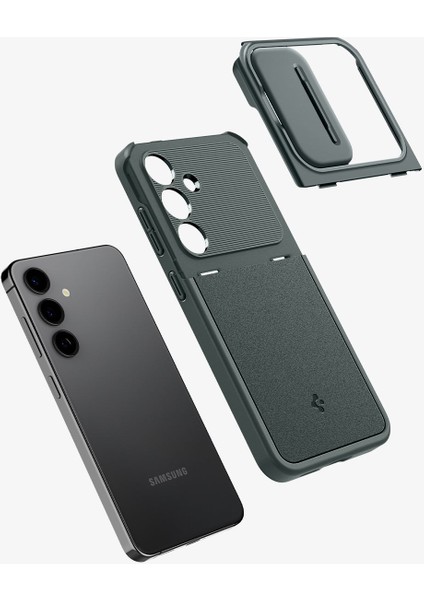 Galaxy S24 Kılıf Optik Armor Abyss Green - ACS07364
