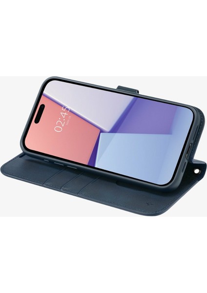 iPhone 15 Pro Max Kılıf Wallet S Pro Navy - ACS06606